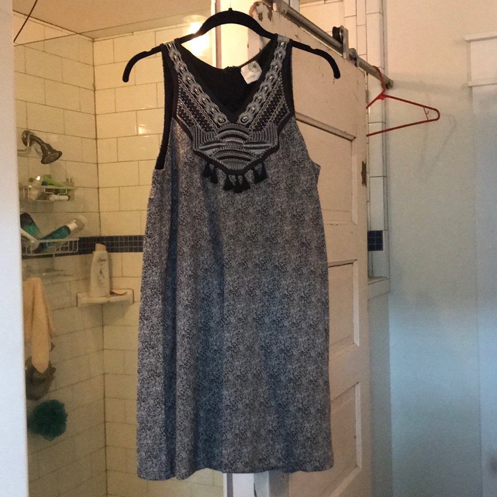 Black and White Everleigh Dress